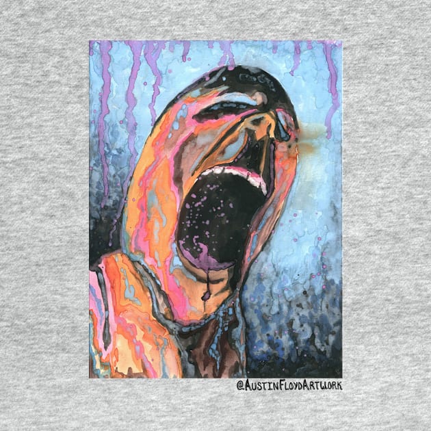 Series of Screams - Pain by Austin Floyd Artwork